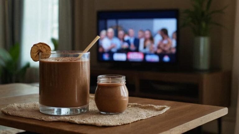 Keto Chocolate Peanut Butter Smoothie