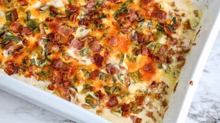 Keto Jalapeño Popper Casserole