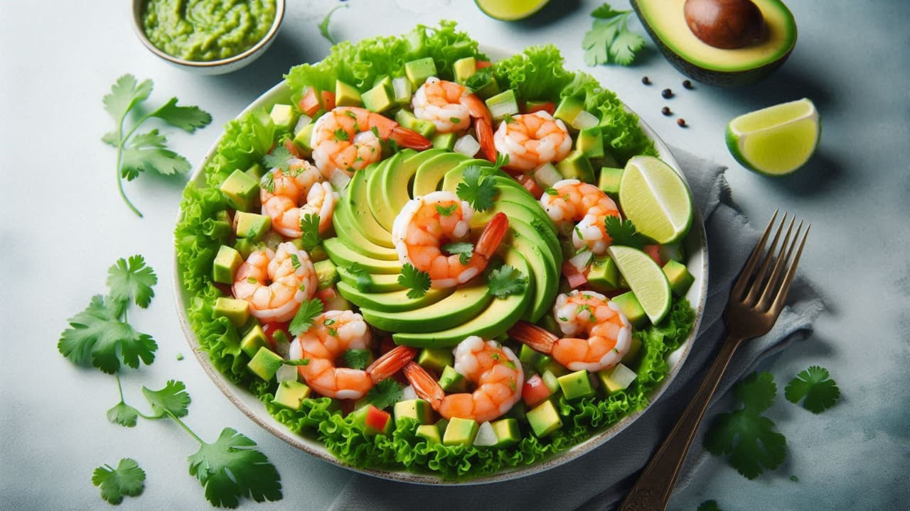 Keto Shrimp Ceviche
