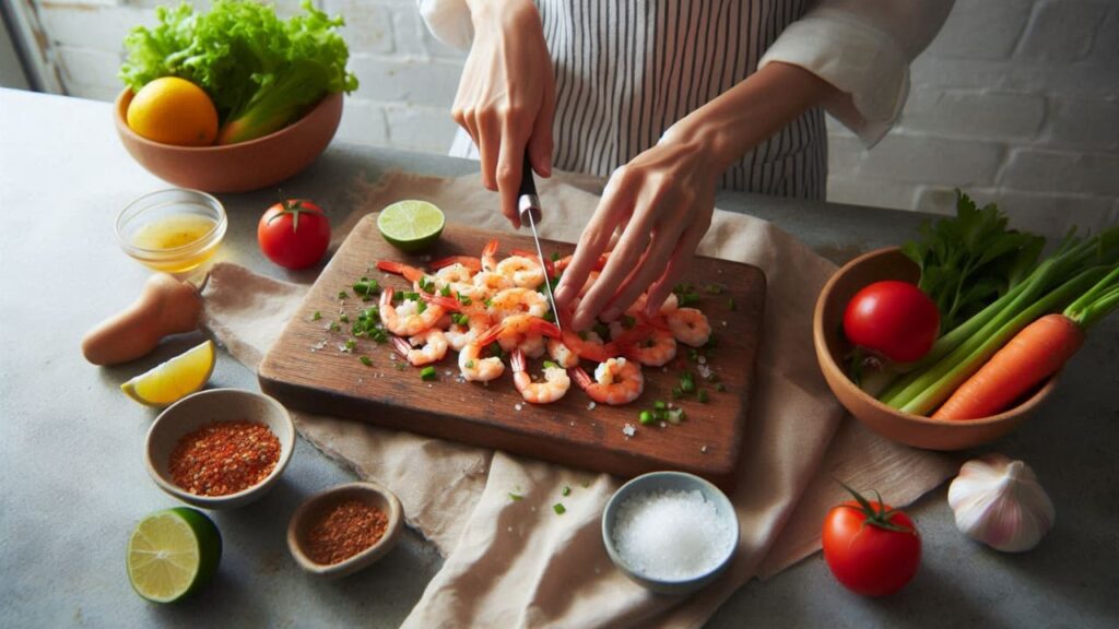 Keto Shrimp Ceviche