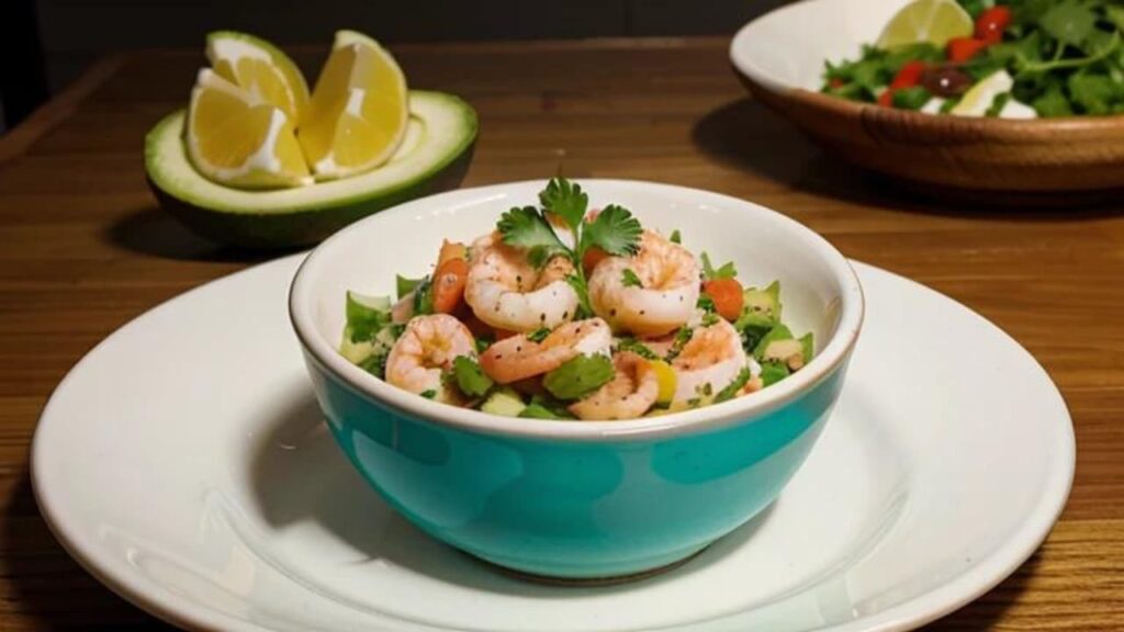 Keto Shrimp Ceviche