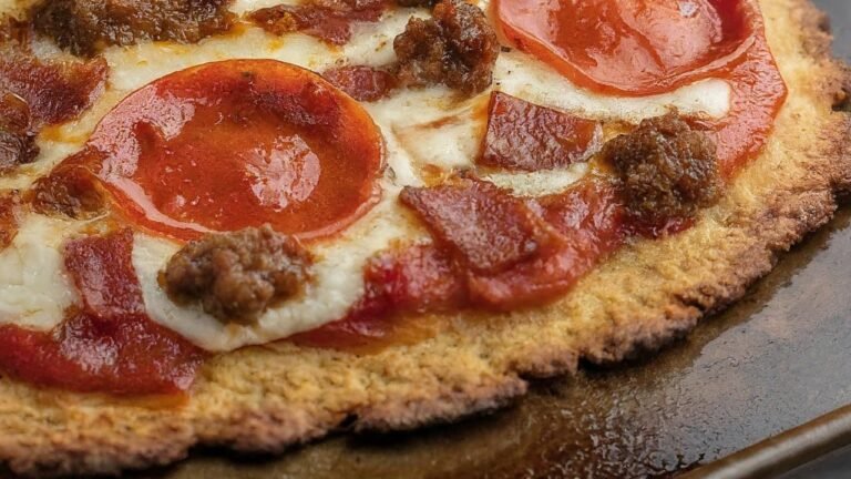 Keto Meat Lovers Pizza