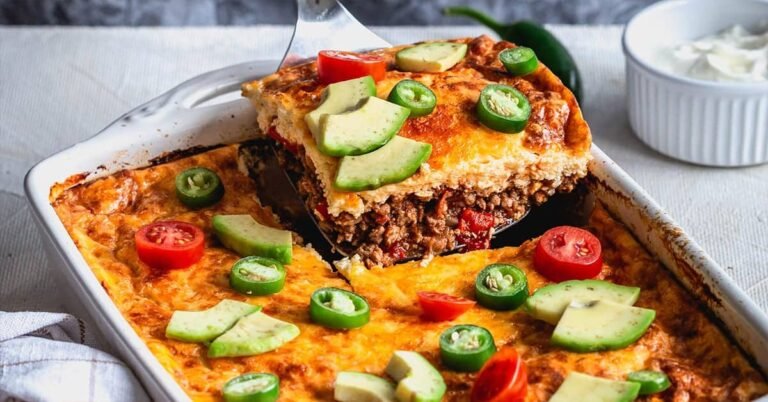 Keto Taco Casserole