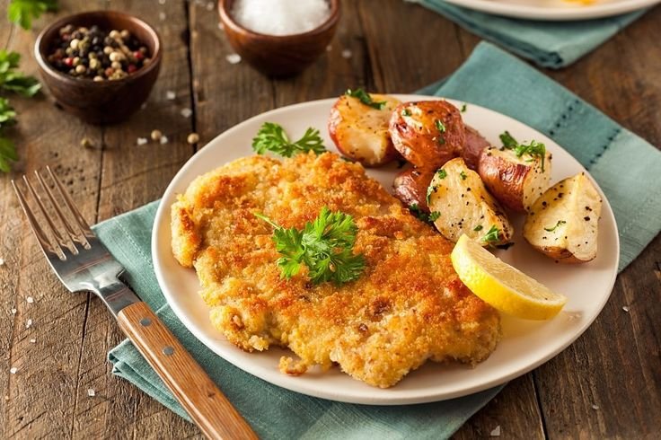 Keto Chicken Schnitzel