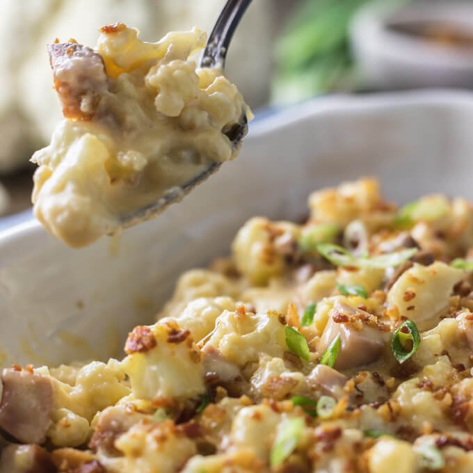 Keto Cauliflower Mac