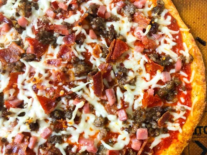 Keto Meat Lovers Pizza