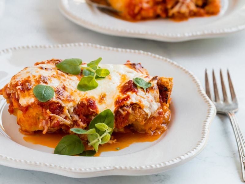 Keto Chicken Parmesan