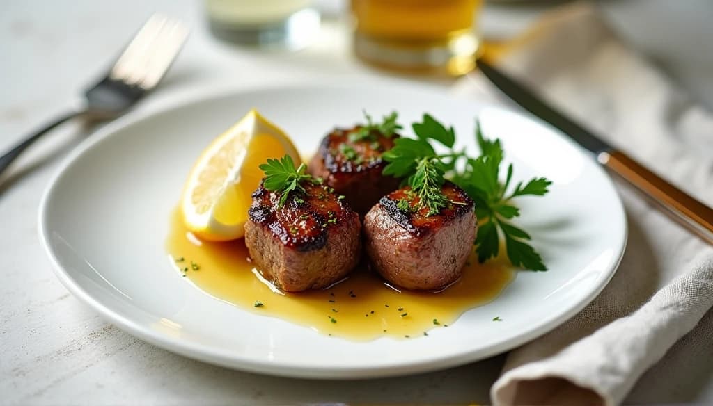 Keto Garlic Butter Steak Bites