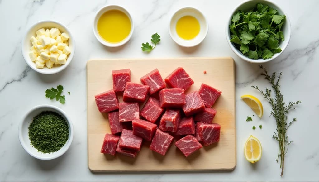 Keto Garlic Butter Steak Bites 