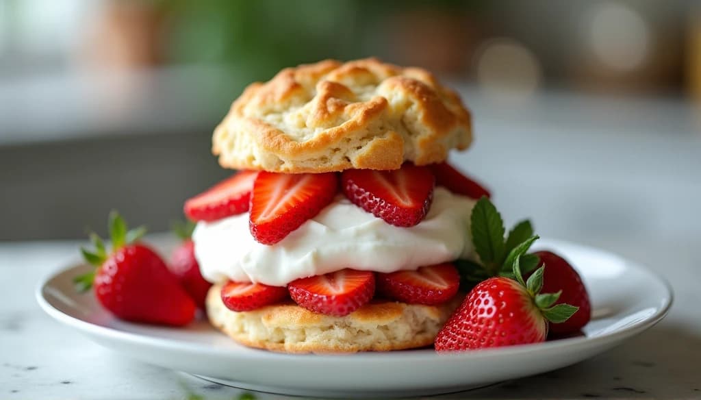 Keto Strawberry Shortcake
