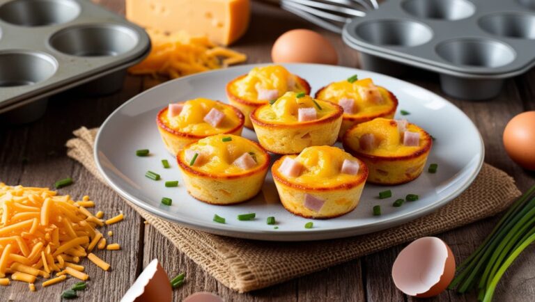 Keto Ham and Cheese Bites