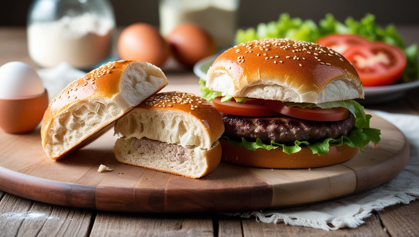 Keto Hamburger Buns