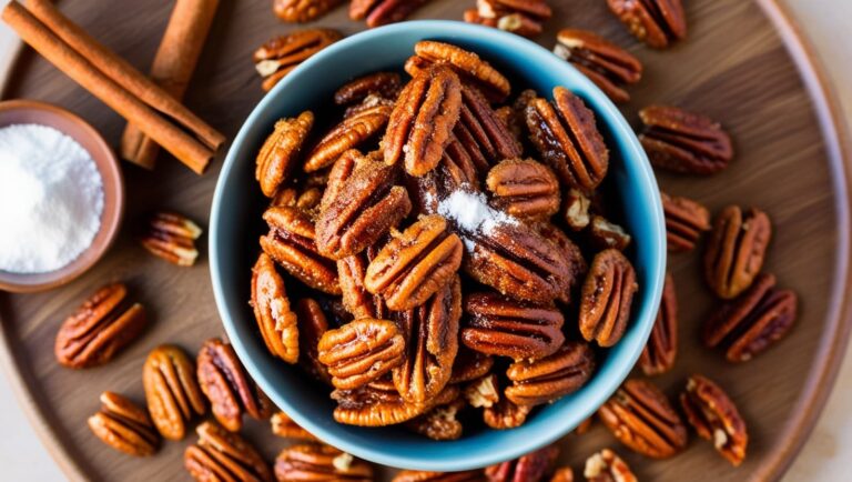 Keto Candied Pecans
