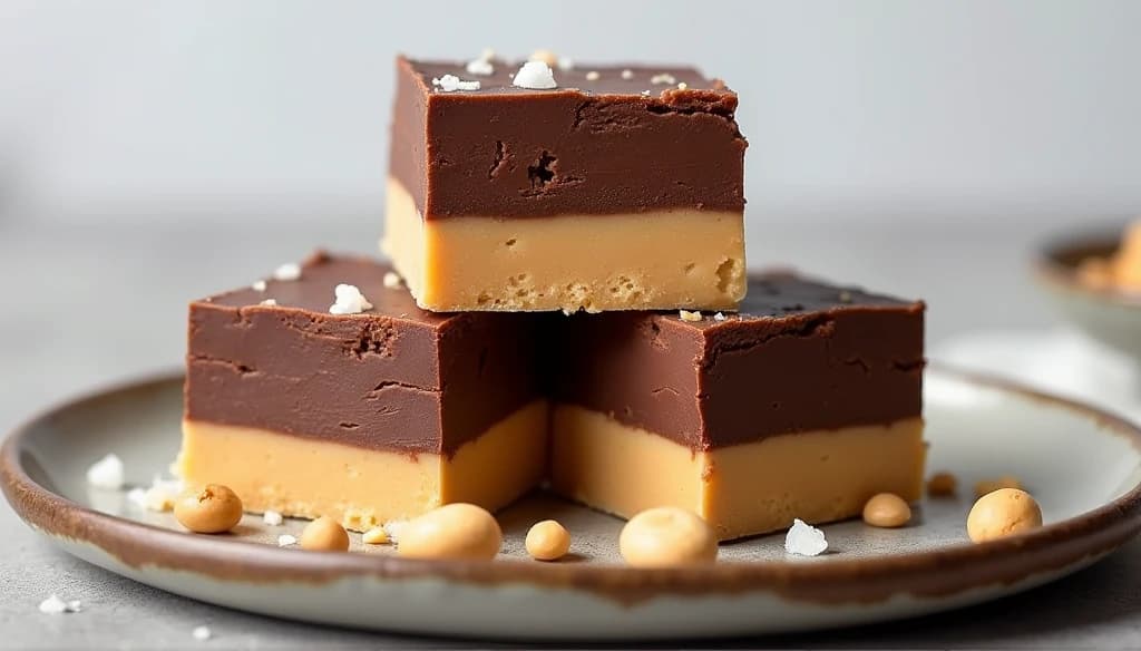 Keto Chocolate Peanut Butter Fudge