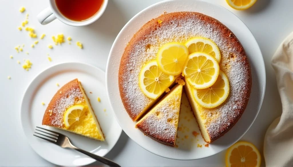 Keto Lemon Ricotta Cake