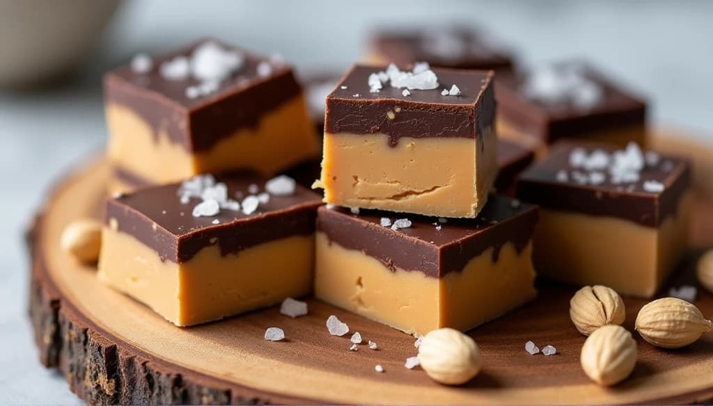 keto chocolate peanut butter fudge