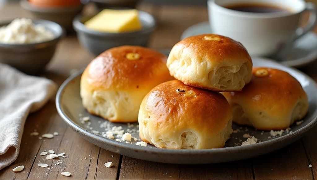 Milk Brioche Rolls